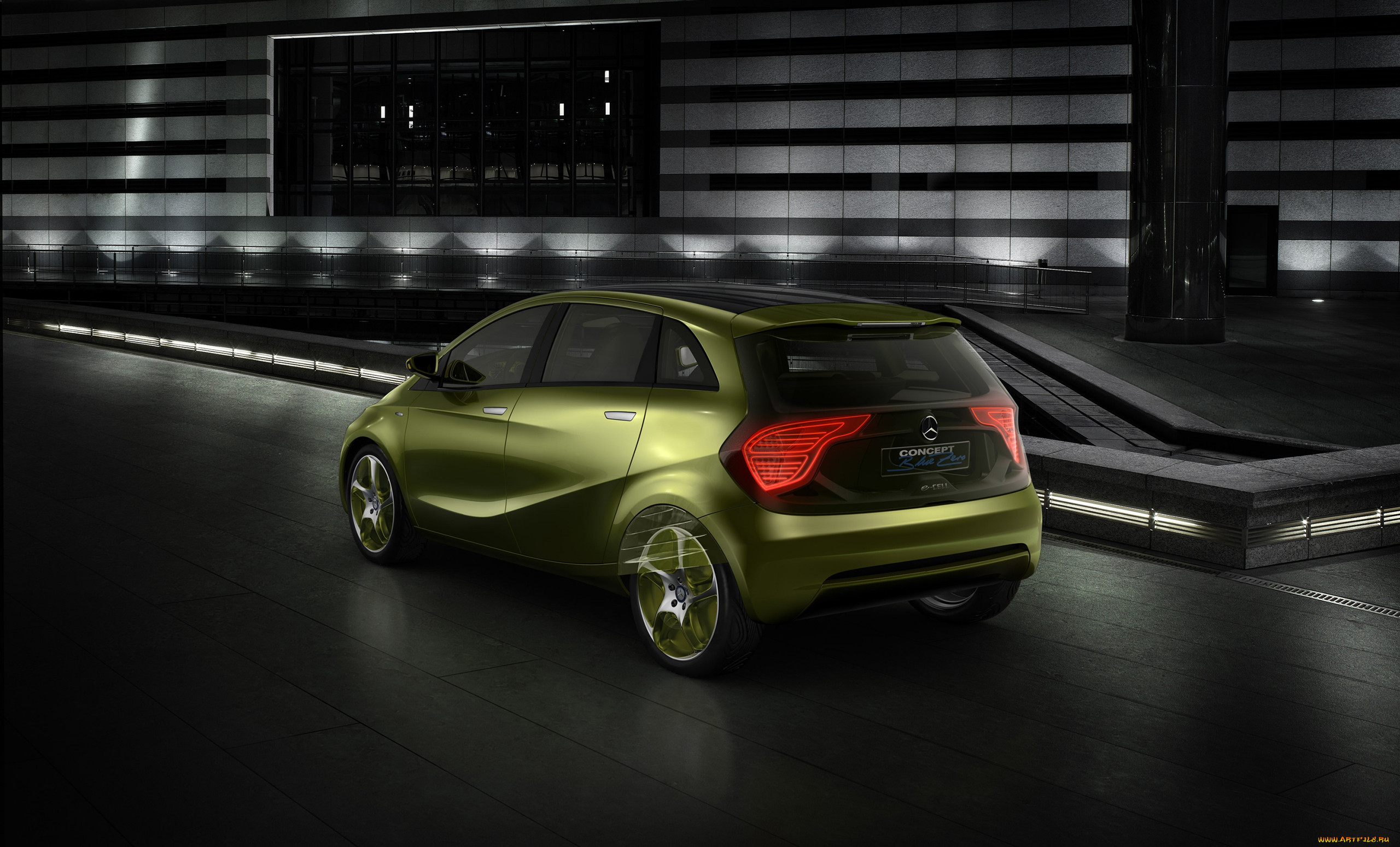 mercedes-benz blue zero  e-cell plus concept 2009, , mercedes-benz, e-cell, 2009, concept, zero, blue, plus